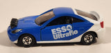 Rare 1999 Tomy Tomica No. 96 Toyota Celica Esso Ultraflo White and Blue 1/60 Scale Die Cast Toy Car Vehicle