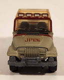 2018 Matchbox Jurassic World: Legacy Collection Jeep Wrangler Matte Metallic Light Sand Die Cast Toy Car Vehicle