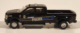 2018 Greenlight Dually Drivers 2019 Ford F-350 Lariat Pickup Truck Baltimore Police Black Die Cast Toy Car Vehicle