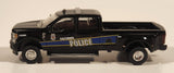2018 Greenlight Dually Drivers 2019 Ford F-350 Lariat Pickup Truck Baltimore Police Black Die Cast Toy Car Vehicle