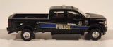 2018 Greenlight Dually Drivers 2019 Ford F-350 Lariat Pickup Truck Baltimore Police Black Die Cast Toy Car Vehicle