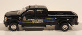 2018 Greenlight Dually Drivers 2019 Ford F-350 Lariat Pickup Truck Baltimore Police Black Die Cast Toy Car Vehicle
