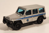 2022 Matchbox Jurassic World Dominion '18 Jeep Wrangler JL Light Grey Die Cast Toy Car Vehicle