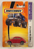 2006 Matchbox MBX Metal 1962 VW Beetle Red Die Cast Toy Car Vehicle New in Package