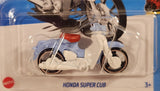 2023 Hot Wheels HW Moto Honda Super Cub Light Blue and White Die Cast Toy Car Vehicle New in Package