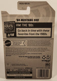 2023 Hot Wheels HW: The '80s '84 Mustang SVO Metallic Silver Die Cast Toy Car Vehicle New in Package