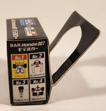 Asahi Soft Drinks Super H2O No. 1 B-A-R Honda 007 Takuma Sato Miniature Model Kit Toy Race Car Vehicle Part New in Package