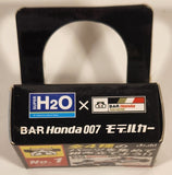 Asahi Soft Drinks Super H2O No. 1 B-A-R Honda 007 Takuma Sato Miniature Model Kit Toy Race Car Vehicle Part New in Package