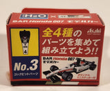 Asahi Soft Drinks Super H2O No. 3 B-A-R Honda 007 Takuma Sato Miniature Model Kit Toy Race Car Vehicle Part New in Package