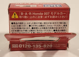 Asahi Soft Drinks Super H2O No. 3 B-A-R Honda 007 Takuma Sato Miniature Model Kit Toy Race Car Vehicle Part New in Package