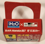 Asahi Soft Drinks Super H2O No. 3 B-A-R Honda 007 Takuma Sato Miniature Model Kit Toy Race Car Vehicle Part New in Package