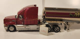 Franklin Mint Precision Models 1993 Mack Truck Semi Tanker Trailer Dark Red 1:32 Scale Die Cast Toy Car Vehicle Missing Parts