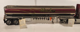 Franklin Mint Precision Models 1993 Mack Truck Semi Tanker Trailer Dark Red 1:32 Scale Die Cast Toy Car Vehicle Missing Parts