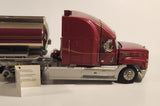 Franklin Mint Precision Models 1993 Mack Truck Semi Tanker Trailer Dark Red 1:32 Scale Die Cast Toy Car Vehicle Missing Parts