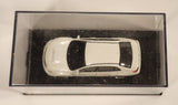 Suburu WRX STI Pearl White Die Cast Toy Car Vehicle In Display Case