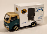 Tomica Hybrid Kuroneko Yamato Transport Truck M8010 Green Tan White Die Cast Toy Car Vehicle with Opening Rear and Side Door New in Box