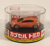 Takara Tomy Wonda No. 98 Toyota Aqua Orange Miniature Die Cast Toy Car Vehicle New in Display Case