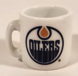 NHL Ice Hockey Edmonton Oilers Team Mini Miniature Ceramic Mug