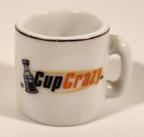 NHL Stanley Cup Crazy Mini Mug Edmonton Oilers 1987 Champs With Opponent & Score