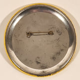Rare Vintage E. D. Feehan High School Football Team Saskatoon "I'd Rather Be A Trojan!" 3 1/4" Pinback Button