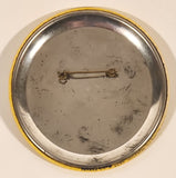 Rare Vintage E. D. Feehan High School Football Team Saskatoon "I'd Rather Be A Trojan!" 3 1/4" Pinback Button