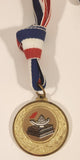 R. J. S. S. '87 Super Staff Lamp Of Knowledge Medal with Red White Blue Ribbon