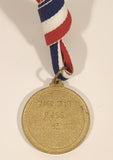 R. J. S. S. '87 Super Staff Lamp Of Knowledge Medal with Red White Blue Ribbon