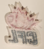 CFL Canadian Football League Logo Emblem 1 1/8" x 1 1/2" Embroidered Fabric Patch Badge