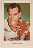 1983 Hockey Hall Of Fame Gordie Howe Elected Mr. Hockey 1972 Postcard