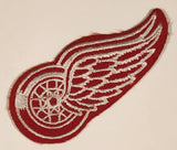 Detroit Red Wings NHL Hockey Team Logo 1 1/4 x 2 3/4" Embroidered Fabric Sports Patch Badge