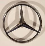 Mercedes-Benz 4 1/2" Silver Tone Emblem Badge