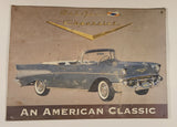An American Classic 1957 Chevrolet Bel Air Convertible 12 1/2" x 17 1/4" Tin Metal Sign Made in The U.S.A.