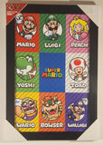 2021 Pyramid America Nintendo Super Mario Characters 11" x 17" Print Wall Art Picture New in Package