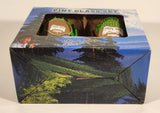 Hot Properties! Merchandise Bob Ross Painting Trees Pint Glass Set (2 x 16 oz) Cups New in Box