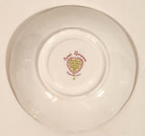 Vintage Roslyn Fine Bone China England Sweet Romance Pink Flowers Tea Cup & Saucer Set