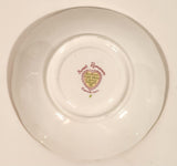 Vintage Roslyn Fine Bone China England Sweet Romance Pink Flowers Tea Cup & Saucer Set