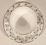 Vintage Royal Vale Bone China Violet Purple Flowers Tea Cup & Saucer Set