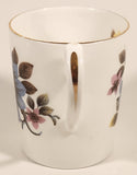 Vintage Royal Albert Bone China England Ascot Pink Yellow Blue Flowers Demitasse Tea Cup & Saucer Set