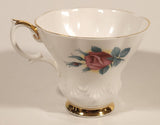 Vintage Royal Albert Bone China Sweetheart Roses Series of Six "Elizabeth" Pink Flowers Tea Cup & Saucer Set