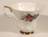 Vintage Royal Albert Bone China Sweetheart Roses Series of Six "Elizabeth" Pink Flowers Tea Cup & Saucer Set
