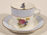 Rosina Bone China Espresso Demitasse Cup and Saucer Set Made in England