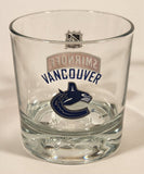 Limited Release Smirnoff Vodka NHL Vancouver Canucks Ice Hockey Team Clear Glass Cup