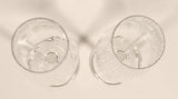 Grand Marnier 9" Champagne Flute Glass Cups Set of 2