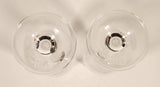 Grand Marnier 9" Champagne Flute Glass Cups Set of 2
