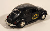 DC Comics Batman Volkswagen Beetle Pull Back Black Die Cast Toy Car Vehicle