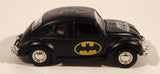 DC Comics Batman Volkswagen Beetle Pull Back Black Die Cast Toy Car Vehicle