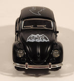 DC Comics Batman Volkswagen Beetle Pull Back Black Die Cast Toy Car Vehicle