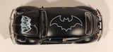 DC Comics Batman Volkswagen Beetle Pull Back Black Die Cast Toy Car Vehicle