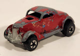 1977 Hot Wheels Flying Colors Neet Streeter Painted Red Die Cast Toy Car Vehicle
