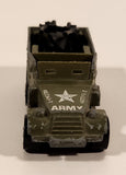 1977 Hot Wheels Flying Colors Gun Bucket Army Olive Green Die Cast Toy Car Vehicle